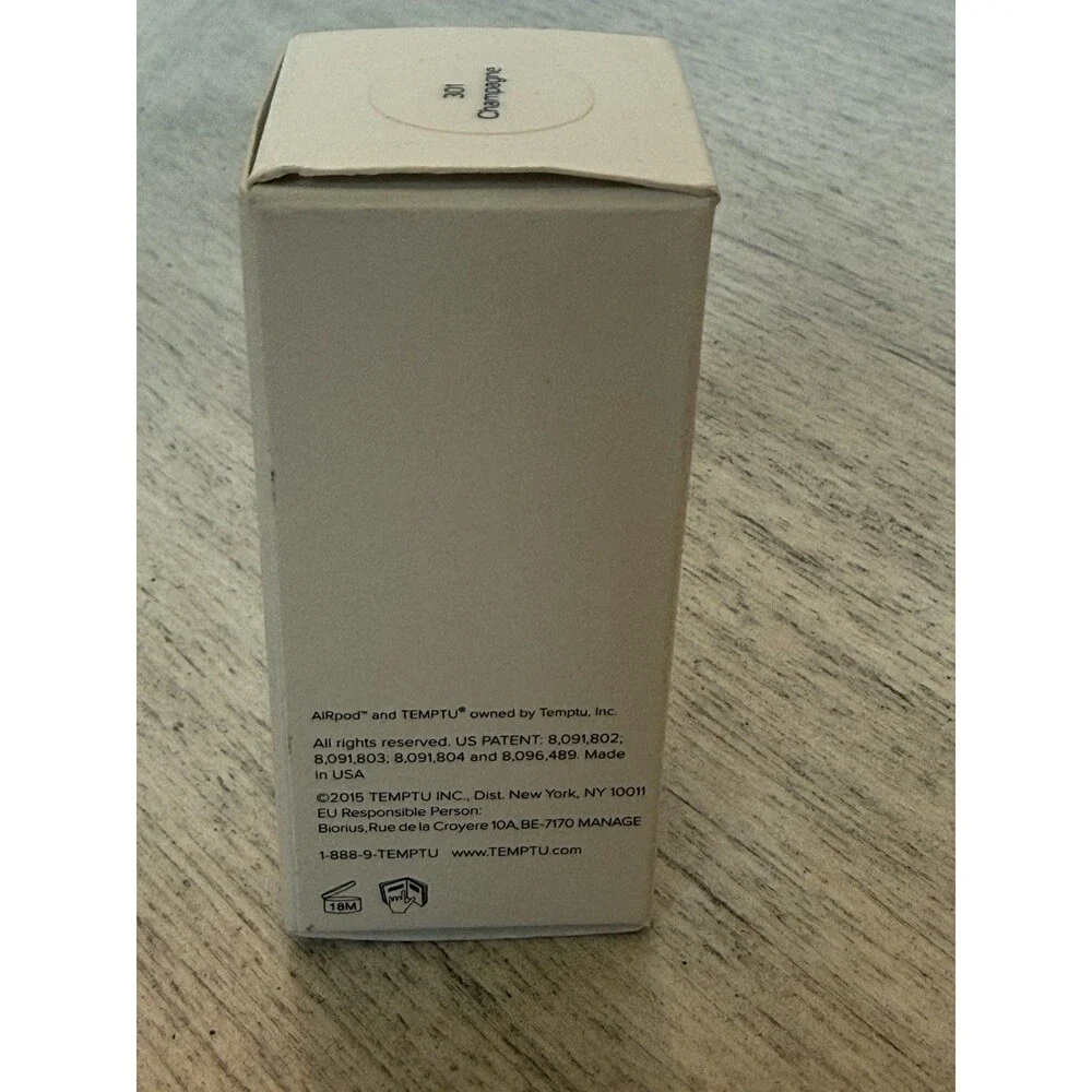Temptu AirPod Highlighter 8.2ml 0.28 FL. OZ. Shade “301 Champagne” New In Box